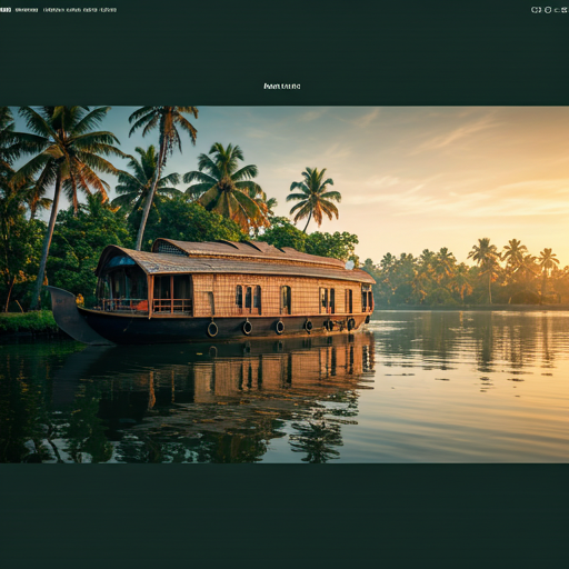 Serene Kerala Backwaters