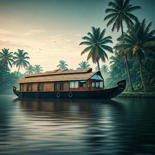 Serene Kerala Backwaters
